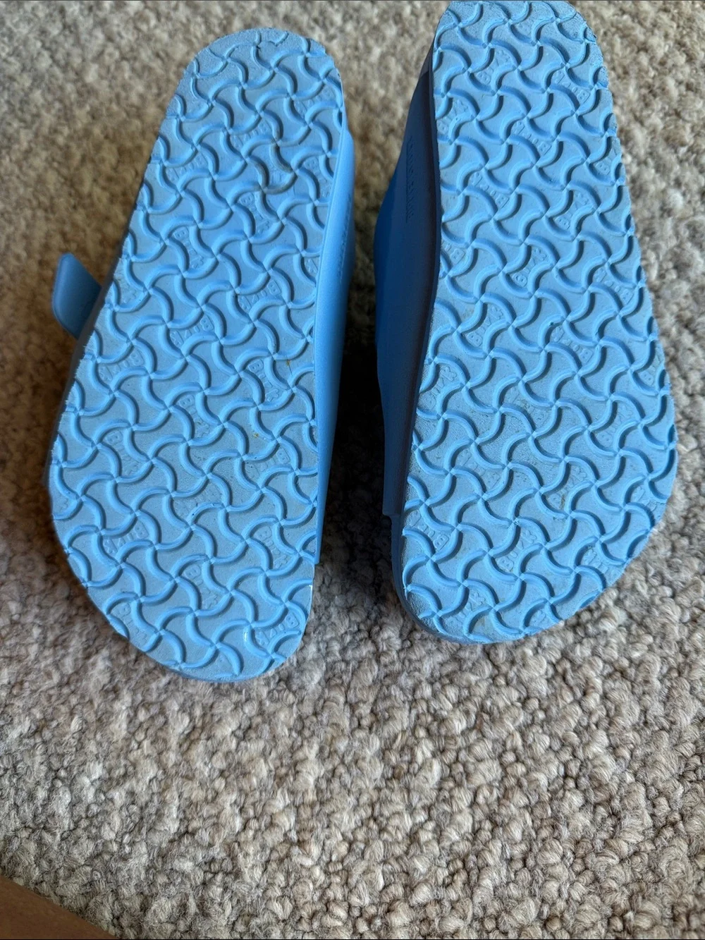 Birkenstock Kids Blue EVA Two-Strap Sandals waterproof size 34